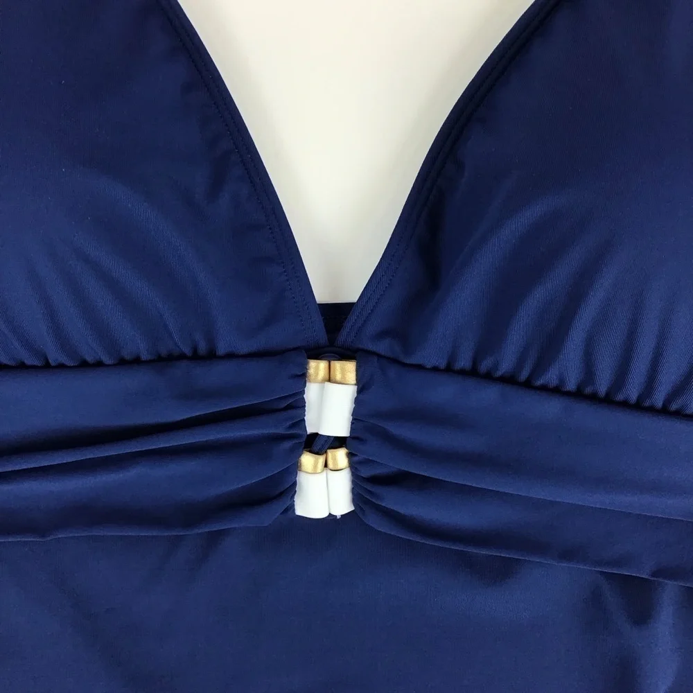 BLEU Rod Beattie James Bonded Blue Tankini | 14